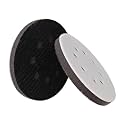 2 Pcs 5 Inches Interface Pads 8 Holes Orbital Sander Foam Pads