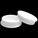 2 Pcs 58.6 mm/2.31 in Silicone Rubber Plug for 57.6 mm Round Holes