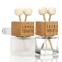 2 Pcs Auto Air-Outlet Perfume Bottle Clip Empty Car Air Freshener Vent Clip Essential Oil Aromatherapy Fragrance Diffuser Bottle Container