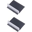 2 Pcs Black Kitchen Sink Squeegee Cleaner Countertop Brush Wiper Vegetable Cleaning Brush Wiper Home Kitchen Tool Fruit and Vegetable Cleaning Brushes Accessories Utensils and Gadgets