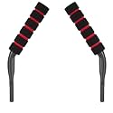 2 Pcs Black Wheelchair Brake Extension Handles Fits Standard 3/4 inch.