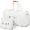 2 Pcs Bride Bag Travel Bag Bridal Shower Gifts