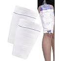 2 Pcs Catheter Leg Bag Holder for Men, Catheter Stabilization Device Catheter Supplies Urine Drainage Bag Holder Stay in Place (M-2)
