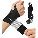 2 Pcs Compression Wrist Brace, Adjustable Wrist Support for Pain Relief, Tendonitis, Arthritis, Tear, Ultra-Thin Wrist Braces for Sports, Fitness, Weightlifting, Daily Use