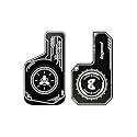 2 Pcs Cooling Pad for Mobile Mobile
