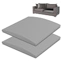 2 Pcs Couch Cushion Support for Sagging Seat, 20" Curved Furniture Support