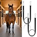 2 Pcs Cross Ties for Horses 54"-102" Adjustable Equine Tether