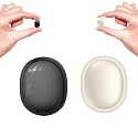 2 PCS NE76 Sleep Earbuds, Ultra-Mini Side Sleeper Earbuds 3g with ENC Mic, AI Translation Earbuds Real Time, 150-Language Translator, Wireless Headphones for Travel &amp; Busines (Black+Beige, 2)