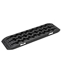 2 pcs Off Road Traction Boards, Recovery Tracks Traction Mat for Vehicle Truck Jeep SUV, Mud, Snow, Maximum Load Capacity: 10 Tonne, Black 41.7"x12"x2.8" Nylon,-1100