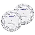 2 PCS Pregnancy Wheel, Due Date Calculator for Pregnant Patients,Pregnancy Wheel Badge Card for OB/GYN, Doctors, Midwives,Nurses and Patients