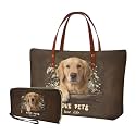 2 PCS Purse and Wallet Set for Women, Lightweight Large Top Handle Purse with PU Wallet for Work Party Shopping
