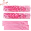 2 PCS Reusable Perineal Cooling Pad, Hemorrhoid and Perineal Ice Packs, Postpartum and Hemorrhoid Pain Relief, Hot & Cold Packs for Women After Pregnancy and Delivery(10X2.4in) Washable Sleeves
