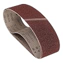 2 Pcs Sanding Belts 6 x 48 Inch 40 Grit Aluminum Oxide