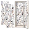 2 Pcs School Locker Magnetic Wallpaper 12" x 36" Decorative Magnetic Locker Wallpaper Removable Locker Accessories for Girls Boys