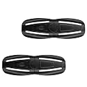 2 Pack Child Seat Chest Clip,Baby Seat Chest Harness Buckle Seat Chest Stroller Chest Universal Replacement (Black)