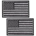 2 Pcs Tactical USA Flag Patch American Flag United States of America Military Uniform Emblem Patches