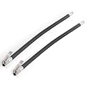 Tire Inflator Hose Replacement with Standard Locking Air Chuck 2 PCS
