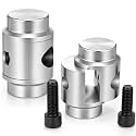 2 Pcs Tube connector fabrication bung for 1-3/4" OD x .095 & .120 Wall Tube