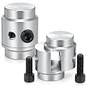 2 Pcs Tube Connector Fabrication Bung for 1-1/2" OD x. 095 &. 120 Wall Tube