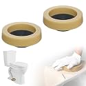 2 PCS Universal Extra-Thick Toilet Wax Ring, Heavy-Duty Wax Ring for Toilet