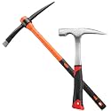 2-piece Pick Axe and Geological Hammer Set