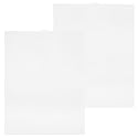 2 Pieces 7 Count Plastic Mesh Canvas Sheets, Eye Mesh for Therian Mask White Plastic Net for Embroidery Acrylic Yarn Crafting Knit Crochet Projects and Make Aquarium Dividers (10.5 X 13.5 Inch)