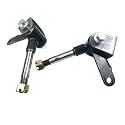 2 Pieces with Bearing Go-Kart Steering Knuckle Heavy Duty Front Axle Steering Knuckle Wheel Hub Spindle for DIY Enthusiasts, ATV Repair, with Lug