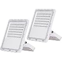 2 Pieces Led Flood Light Outdoor,120.82 Im/W Waterproof Security Light,50W