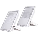 2 Pieces Led Flood Light Outdoor,120.82 Im/W Waterproof Security Light,150W