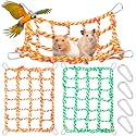 2Pcs Rat Cage Accessory Rat Climbing Toy Net, 11 x 7.8 Inch, Multi Color