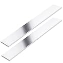 2 Pieces Square Aluminum Flat Bar, 1/4" Thickness X 3" Width X 12" Length Square Aluminum Bar, 6061 Aluminum Flat Plate, 6mm X 75mm X 305mm T6511 Solid New Mill Stock