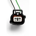 2-Pin Automotive Wire Connector Plug – Black Locking Socket with Wire – Ideal for Car LED, Fog Light, Horn & Sensor Applications (AHK-42).