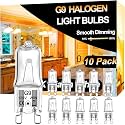 2-Pin G9 Halogen Bulb 25W 120V 2800K Warm White for Range Hood