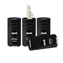 2 Ply Bamboo Car Tissue Black (4 Tubes X 80 Pulls Each) 320 Pulls Cylindrical Tissue Roll for Car Cup Holder Travel Office Home Use Chemical Free And 100% Natural|