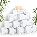 2 Ply Facial Tissues Blue (10 Boxes X 100 Sheets) 1000 Sheets Eco Friendly Tissue Paper for Home Made from 100% Natural Bamboo Chemical Free Soft Absorbent Tissue Paper |