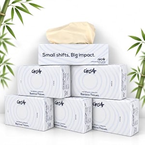 2 ply facial tissues blue 6 boxes x 100 sheets 600 sheets eco friendly tissue paper for home made from 100 natural bamboo chemical free soft absorbent tissue paper 