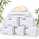 2 Ply Facial Tissues Blue (6 Boxes X 100 Sheets) 600 Sheets Eco Friendly Tissue Paper for Home Made from 100% Natural Bamboo Chemical Free Soft Absorbent Tissue Paper |