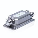 FASTCABLING 90W Outdoor PoE Extender 2 Port, Industrial Grade, Repeat 328ft PoE for Mesh, High Power PTZ Cameras, IP67 Waterproof, Complete Metal Design