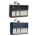 For 2 Replacement for 390mhz Car Garage Door Remote Black Blue