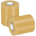 2 Rolls 3.93inch x 66FT Wrestling Mat Tape Clear Gym Floor Tape, PVC Seam Cover Tape for Heavy Duty Wrestling Grappling Exercise Mats