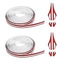 2 Rolls 32Ft Car Pinstriping Tape, Vinyl Pin Stripe Decal (Red)