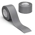LELE LIFE 2 Rolls Caulk Tape Waterproof Self Adhesive, Toilet Caulk Strip Sealant Tape Sealing Strip for Bathroom, Kitchen, Shower, Bathtub Caulking Tape, 1.5" x 10.5Ft, Grey