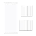 2 Set Cash Divider with Pockets Frosted Cash Envelopes Cash Pockets No-Holes Zipless Binder Pockets Cash Stuffing Budget Wallet System for Money Bill Organizer
