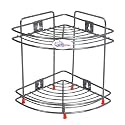 2 Shelf Corner_A_Stnfy Stainless Steel Shelf Rust-Free Space Saving Wall Mount Rack Multi-Purpose Kitchen & Bathroom Organizer Heavy Duty 1/2/3 Tier Corner Stand.