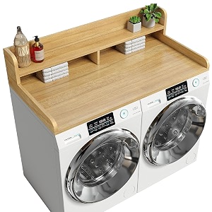 2-Tier Washer Dryer Countertop with 2.75 inch