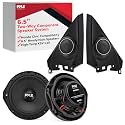 Pyle 6.5 inch Two-Way Component Speakers for Honda Civic 2006 Up, 300W Max, 4 Ohm, High-Temp KSV Voice Coil, Butyl Surround, Dome Tweeter, T-Tap Connector, OE Replacement, Front Door Car Audio Upgrade