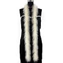 2 Yards 20g Fluffy Marabou Feather Boa for DIY Craft Sewing Trim Home Wedding Party Decoration-Champange
