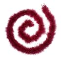 2 Yards 20g Fluffy Marabou Feather Boa for DIY Craft Sewing Trim Home Wedding Party Decoration-Wine Red