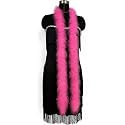 2 Yards 30g Fluffy Marabou Feather Boa for DIY Craft Sewing Trim Home Wedding Party Decoration-Pink