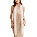 2 Yards 30g Fluffy Marabou Feather Boa for DIY Craft Sewing Trim Home Wedding Party Decoration-White